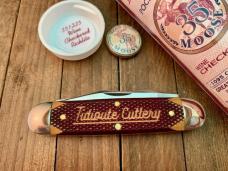 Great Eastern Cutlery Tidoute Moose #35 Wine Checkered Richlite 2025