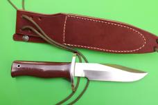 Randall Made Orlando FL - #15-5 "Airman" - Maroon Micarta / Stainless Steel - New
