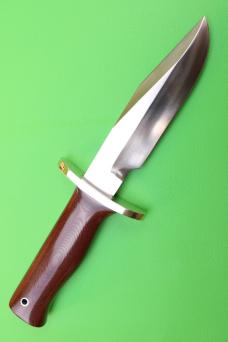 Randall Made Orlando FL - #15-5 "Airman" - Maroon Micarta / Stainless Steel - New