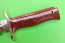 Randall Made Orlando FL - #15-5 "Airman" - Maroon Micarta / Stainless Steel - New