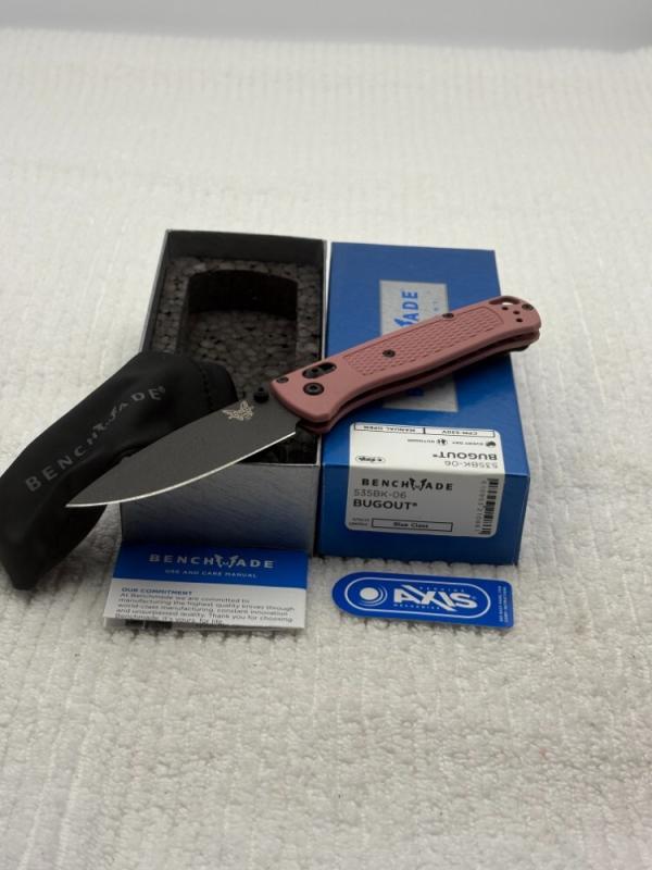 Benchmade 535BK-06 Bugout New In Box Made In USA Discontinued Benchmade 535BK-06 Bugout New In Box Made In USA Discontinued