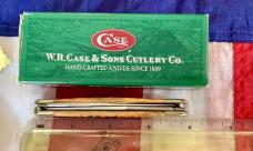 Case xx 2002 Muskrat Knife (Musk) w/ Nice Autumn Bone Handles & Case xx Silver Script Shield -NOS