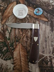 Gec 74 Brown Burlap Micarta 