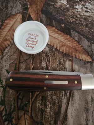 Gec 74 Brush Finish Spalted Macassar Ebony