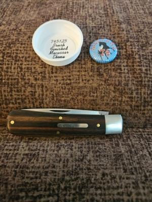Gec 74 Brushed Finished Macassar Ebony