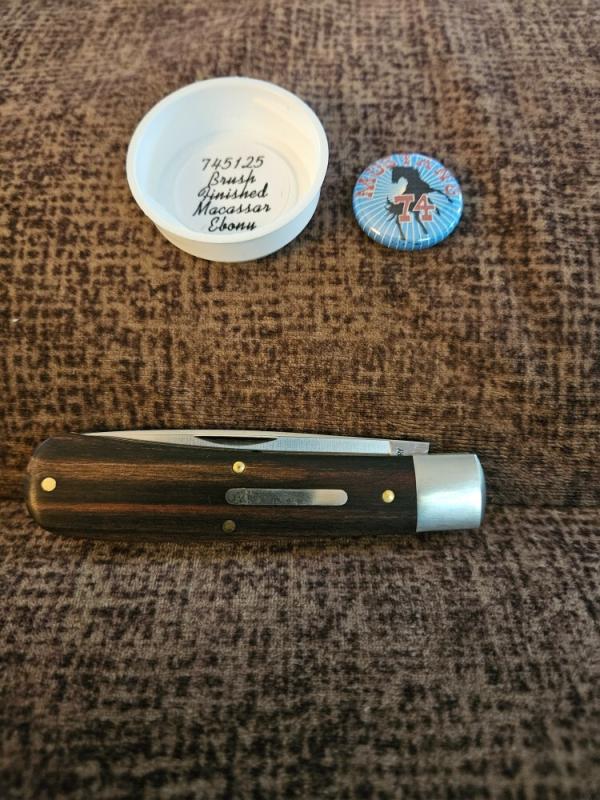 Gec 74 Brushed Finished Macassar Ebony Gec 74 Brushed Finished Macassar Ebony