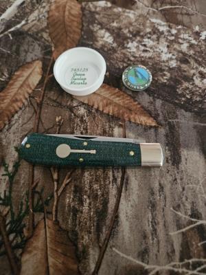 Gec 74 Green Burlap Micarta 