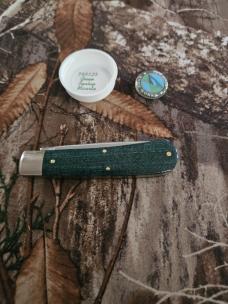 Gec 74 Green Burlap Micarta 