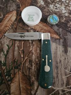 Gec 74 Green Burlap Micarta 