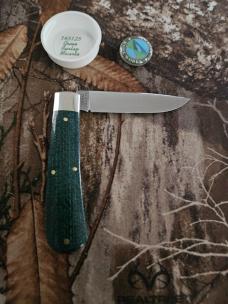 Gec 74 Green Burlap Micarta 