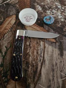 Gec 74 Black Plum Jigged Bone 