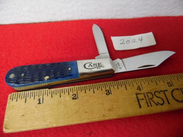 2024 CASE XX BLUE JIGGED BONE BARLOW AS FOUND MINT UNUSED 2024 CASE XX BLUE JIGGED BONE BARLOW AS FOUND MINT UNUSED