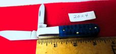 2024 CASE XX BLUE JIGGED BONE BARLOW AS FOUND MINT UNUSED 
