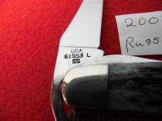 2002 CASE XX BONE RUSSLOCK 3-3/8" CLOSED AS FOUND MINT UNUSED 