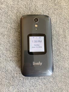 Lively Jitterbug Grey Flipper Phone for Seniors