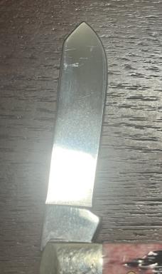 CASE XX - 2001 Large Stockman Stainless steel blades - pink bone covers and 'Case XX' script inlay