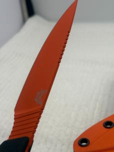 Benchmade 15600OR Raghorn Prototype Fixed Blade Hunting Knife NIB Made In USA