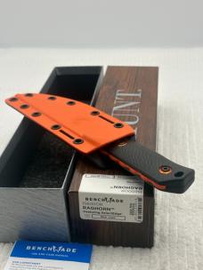 Benchmade 15600OR Raghorn Prototype Fixed Blade Hunting Knife NIB Made In USA
