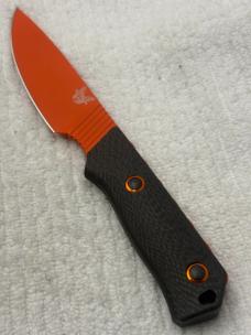 Benchmade 15600OR Raghorn Prototype Fixed Blade Hunting Knife NIB Made In USA