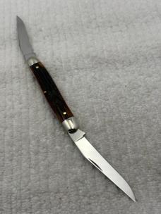 Queen Cutlery Co USA #66 Very Hard To Find 2 Blade Muskrat #Q2030 Discontinued