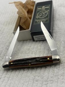 Queen Cutlery Co USA #66 Very Hard To Find 2 Blade Muskrat #Q2030 Discontinued
