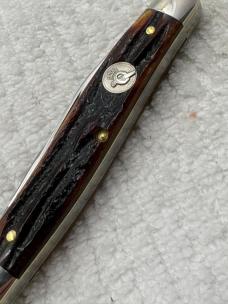 Queen Cutlery Co USA #66 Very Hard To Find 2 Blade Muskrat #Q2030 Discontinued