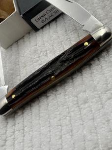 Queen Cutlery Co USA #66 Very Hard To Find 2 Blade Muskrat #Q2030 Discontinued