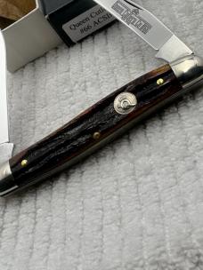 Queen Cutlery Co USA #66 Very Hard To Find 2 Blade Muskrat #Q2030 Discontinued