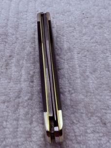 Case 2012 USA 8 Dot Hard To Find Muskrat 06244 Black G-10 Handles 