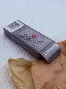 Case 2012 USA 8 Dot Hard To Find Muskrat 06244 Black G-10 Handles 