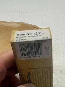 Case 2011 USA 9 Dot Hard To Find Muskrat Pattern 13014 Pocket Knife