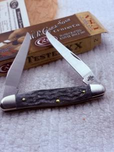 Case 2011 USA 9 Dot Hard To Find Muskrat Pattern 13014 Pocket Knife