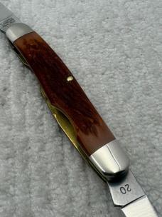 Camillus Cutlery Co Camillus NY USA Vintage Very Hard To Find Model 20 Muskrat
