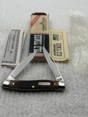 Schrade USA Old Timer 77OT Small Game Pocket Knife Improved Muskrat
