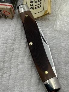 Schrade USA Old Timer 77OT Small Game Pocket Knife Improved Muskrat
