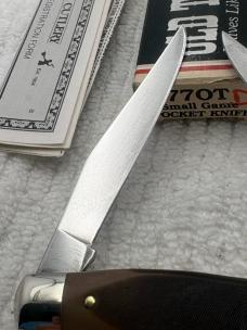 Schrade USA Old Timer 77OT Small Game Pocket Knife Improved Muskrat