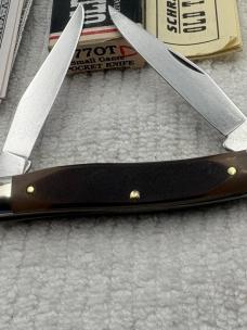Schrade USA Old Timer 77OT Small Game Pocket Knife Improved Muskrat
