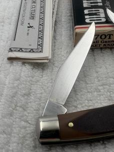Schrade USA Old Timer 77OT Small Game Pocket Knife Improved Muskrat