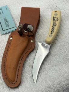 Schrade Scrimshaw USA 1994 Ltd Ed Great American Outdoor Series #1232 / 1500