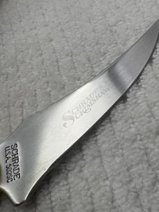 Schrade Scrimshaw USA 1994 Ltd Ed Great American Outdoor Series #1232 / 1500