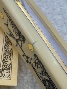 Schrade Scrimshaw USA 1994 Ltd Ed Great Outdoor Series 507SC Folding Hunter 