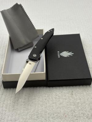 Kizer Cutlery K14419AA Silver Sunburst Lightweight Folding Knife Discontinued