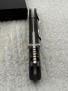 Kizer Cutlery K14419AA Silver Sunburst Lightweight Folding Knife Discontinued