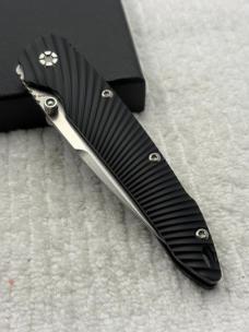 Kizer Cutlery K14419AA Silver Sunburst Lightweight Folding Knife Discontinued