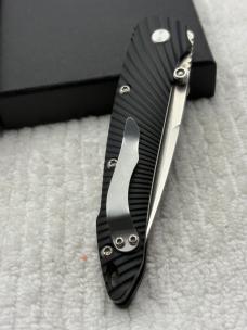 Kizer Cutlery K14419AA Silver Sunburst Lightweight Folding Knife Discontinued