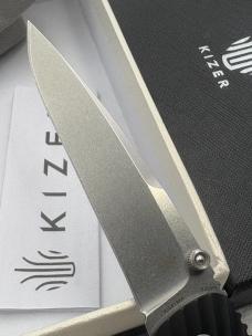 Kizer Cutlery K14419AA Silver Sunburst Lightweight Folding Knife Discontinued