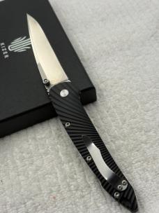 Kizer Cutlery K14419AA Silver Sunburst Lightweight Folding Knife Discontinued