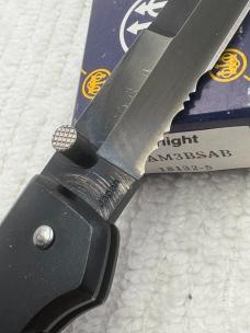 Beretta Quality Made In Japan Airlight JKAM3BSAB Vintage Mid Lock Pocket Knife 