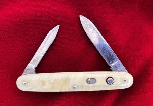 Presto Double Button 3 3/8” Switchblade