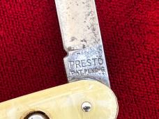 Presto Double Button 3 3/8” Switchblade